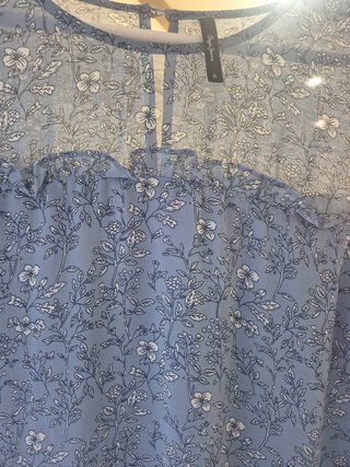 Vestido Pepe Jeans gasa azul talla S