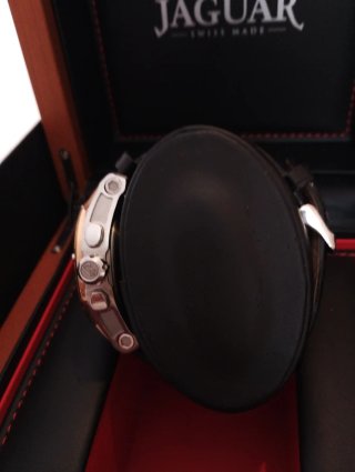Reloj Jaguar Cronógrafo Dorado y Negro