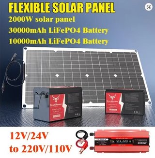 Kit solar completo autosuficiencia para caravana