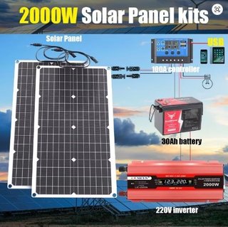 Kit solar completo autosuficiencia para caravana