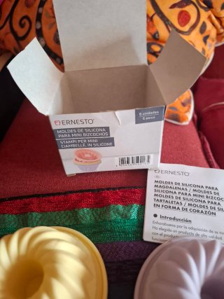 Stampi in silicone per mini torte ERNESTO (6 pz)