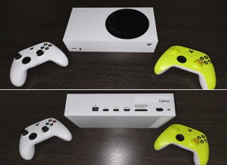 Xbox Series S + 2 Mandos (Blanco y Verde)