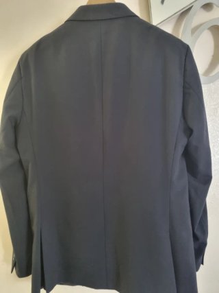 Giacca uomo sartoria blu