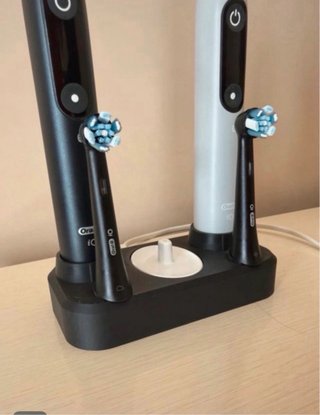 Portaspazzolino Oral-B Nero e Bianco