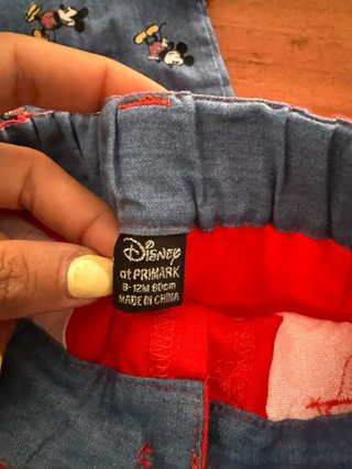 Conjunto bebé niño Mickey Mouse