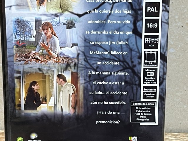 PREMONITION 7 DIAS DVD NUEVO SANDRA BULLOCK