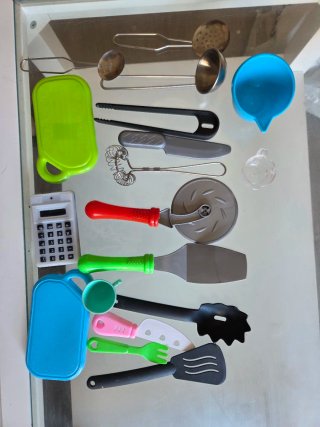 Cocinita de madera estilo IKEA