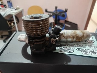 Motor O.S. 2104 Combo
