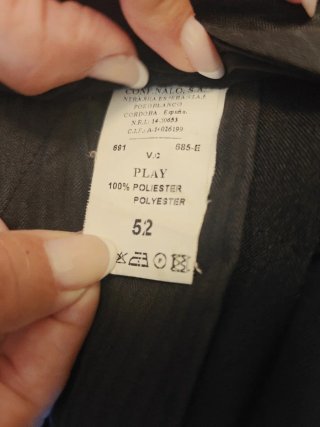 Pantalón de vestir negro