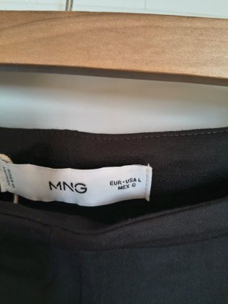 Pantaloni da ufficio Mango Taglia L Nero