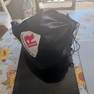 Casco Moto R.EVOLUTION Negro y Rosa Talla XL