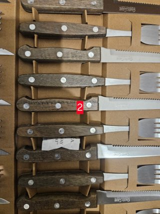 Posate Bistecca Acciaio Inox Manico Legno
