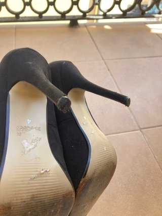 Zapatos de tacón negros Dorothy Perkins Talla 37