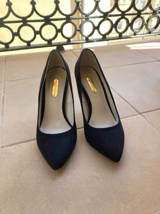 Zapatos de tacón negros Dorothy Perkins Talla 37