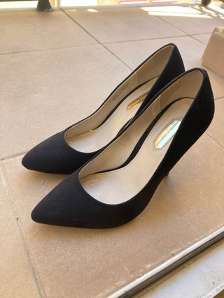 Zapatos de tacón negros Dorothy Perkins Talla 37