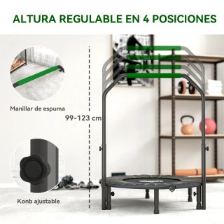 Cama elástica plegable