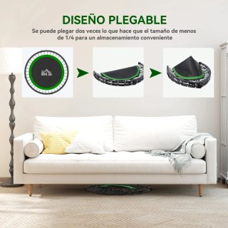 Cama elástica plegable