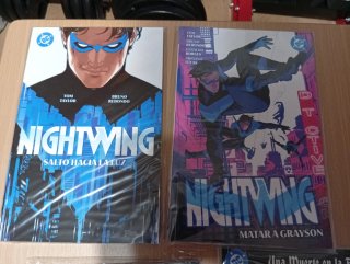 Pack tomos comics Batman y Nigthwing