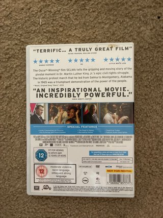 DVD Selma de David Oyelowo