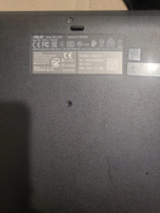 Ordenador portátil Asus negro