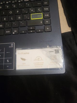 Ordenador portátil Asus negro