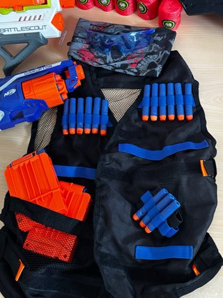 Pack 3 Nerf + Accesorios