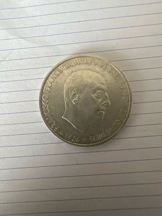 100 Pesetas Plata Franco 1966 *67