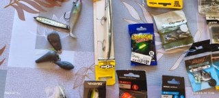 Lote de pesca variado