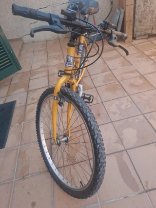 Bicicleta Montaña Globetrotter Amarilla