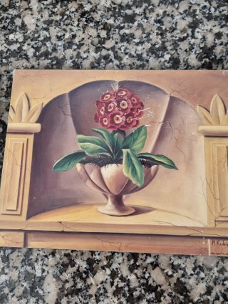 3 Quadri 1) 24x30x1cm 2) 25x20x1cm 3) 25x20x1cm.