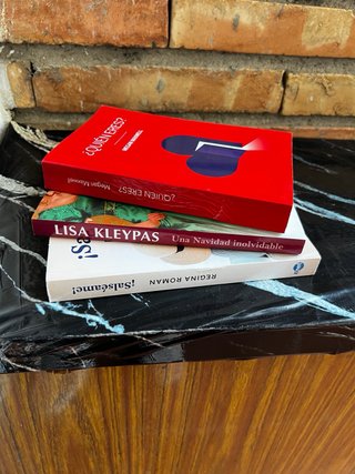 Pack 3 libros romántica