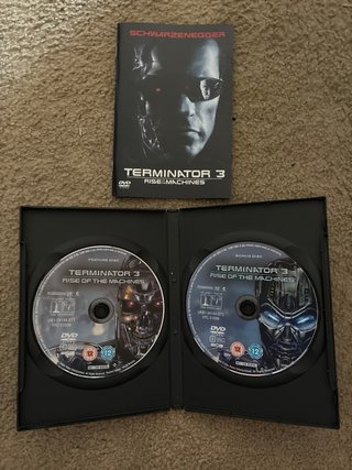 DVD Terminator 3 Rise of the Machines 2 Discos