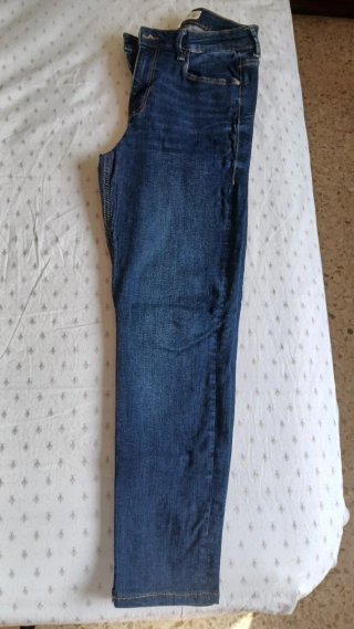 Pantalón Vaquero Mujer Azul