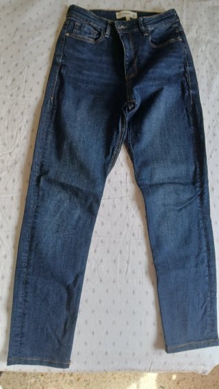 Pantalón Vaquero Mujer Azul