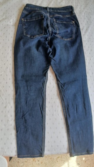 Pantalón Vaquero Mujer Azul
