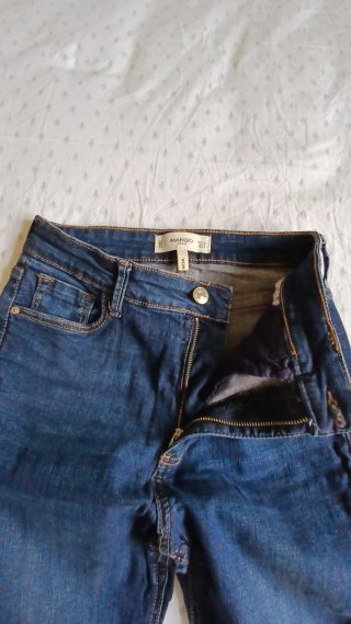 Pantalón Vaquero Mujer Azul