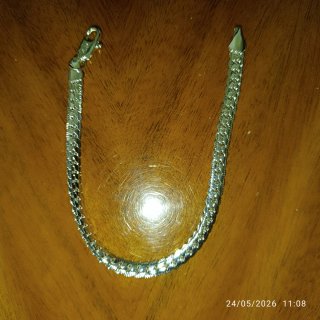 Bracciale Argento Maglia Serpentina..
