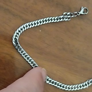 Bracciale Argento Maglia Serpentina..
