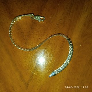 Bracciale Argento Maglia Serpentina..