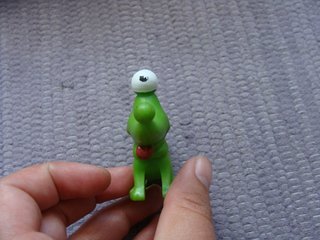 Boneco Alien Cão Verde