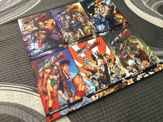 Colección comics de Street Fighter. Tapa dura.
