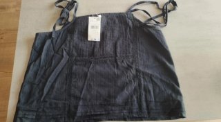 Blusa tirantes azul marino