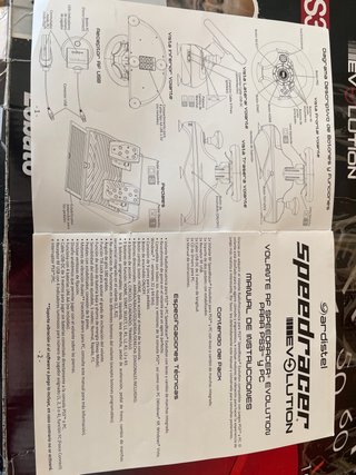 Volante para PS y PC