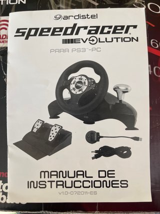 Volante para PS y PC