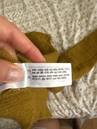Jersey Zara Verde Oliva Talla M