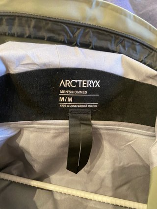 Chaqueta Arc'teryx Gore-Tex Verde
