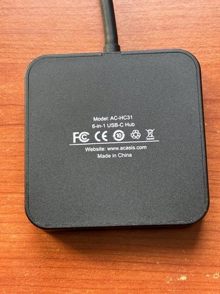 Adaptador ACASIS USB-C 6 en 1