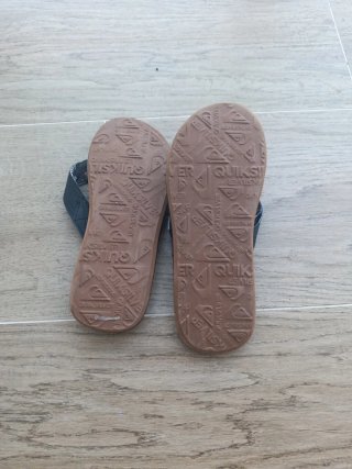 Ciabatte Quiksilver per ragazzi nere