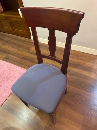 Mesa de comedor de madera + 6 sillas