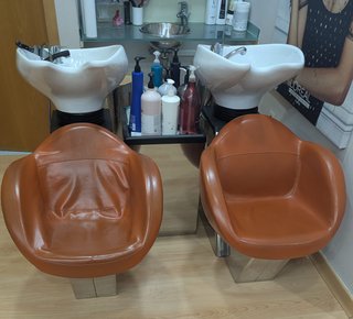 Lavacabezas profesional para peluquería